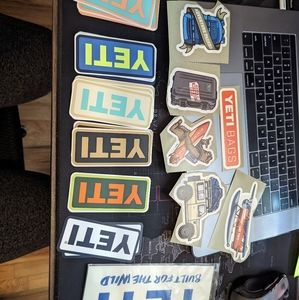Yeti stickers